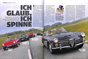 Auto Bild klassik 5/2017 - Fünf Spinnen aus Italien Auto Bild klassik 5/2017 - Fünf Spinnen aus Italien