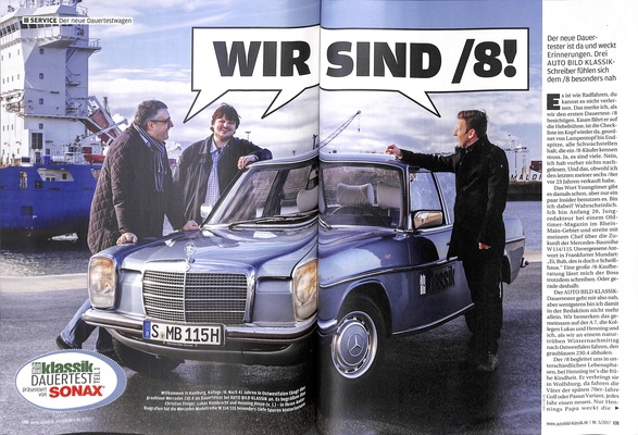 Auto Bild klassik 5/2017 - Mercedes-Benz 230.4/8