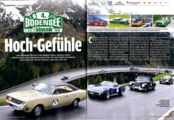 Auto Bild klassik 7-2015 - Bodensee Klassik