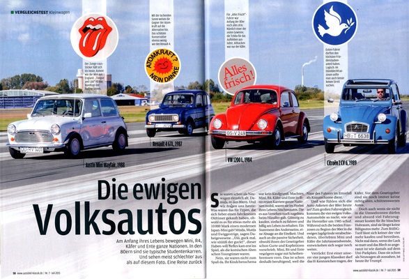 Auto Bild klassik 7-2015 - Kleinwagen-Vergleichstest
