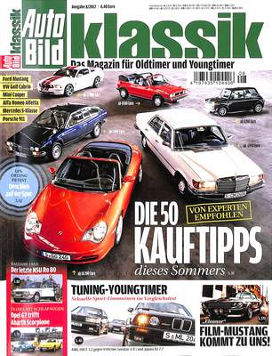 Auto Bild klassik 8/2017 - Titelblatt