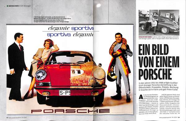 Auto Bild klassik 8/2017 - Wie Porsche ein Firmendesign bekam