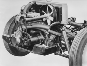 Auto Union 1000 S (1958) - der grössere Motor mit 980ccm und 50 PS (56 SAE)