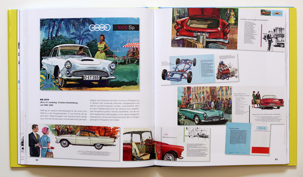 Bild Auto Union 1000 Sp - Buch "Auto Union DKW - Im Spiegel der Werbung 1949 bis 1966"
