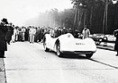 Auto Union (1937) - Bernd Rosemeyer beim Start zu einer Weltrekordfahrt