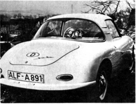 Auto Union Monza (1957) - in nur 60 Stück gebauter Sportwagen mit sehr robuster Kunststoffkarosserie