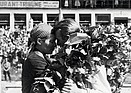 Auto Union Star Bernd Rosemeyer mit seiner Frau, der Fliegerin Elly Beinhorn