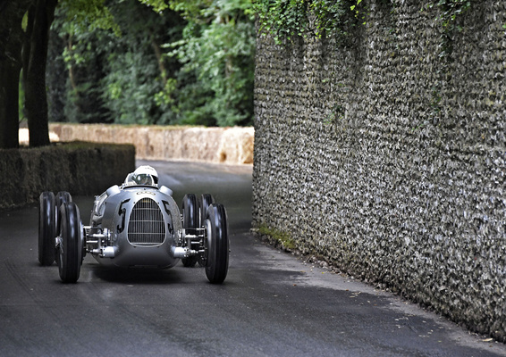 Image: Auto Union Type C (1936) - At the Goodwood Festival of Speed
