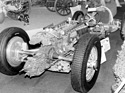 Auto-Union Typ C (1937) - Chassis des 16-Zylinder-Rennwagens, mit dem Stuck und Rosemeyer Siege errangen - Genfer Autosalon 1970