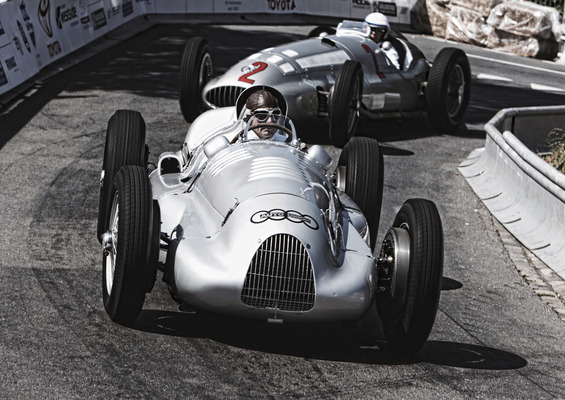 Bild: Auto Union Typ C - an der Techno Classica Essen 2018