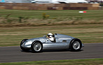 Auto Union Typ D (1938) - Demonstrationslauf Vorkriegs-Silberpfeile am Goodwood Revival 2012