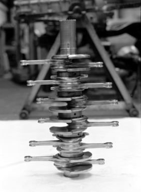 Auto Union Typ D (1939) - Komplexe Technik - höchste Ästhetik, die Hirth Rollenlagerwelle Auto Union Typ D (1939) - Komplexe Technik - höchste Ästhetik, die Hirth Rollenlagerwelle