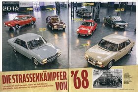 Bild AutoBild Klassik 1/2018 - Die Strassenkämpfer von 1968