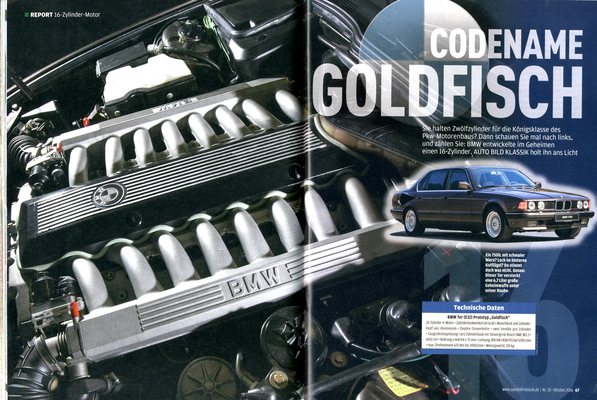 Bild AutoBild Klassik 10/2016 - 16 Zylinder