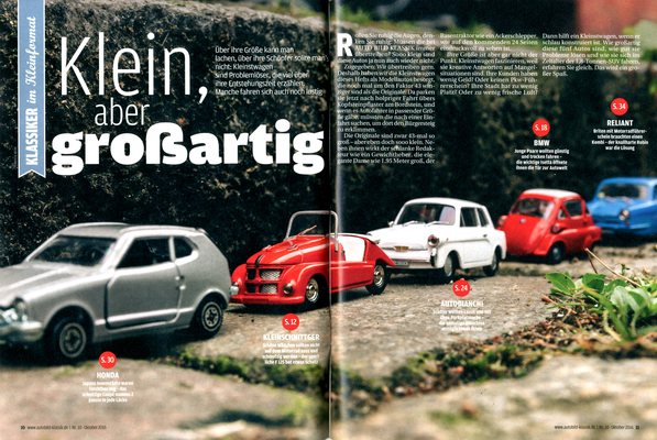 AutoBild Klassik 10/2016 - Kleinstwagen
