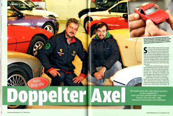 Bild AutoBild Klassik 10/2016 - Porsche Sammler