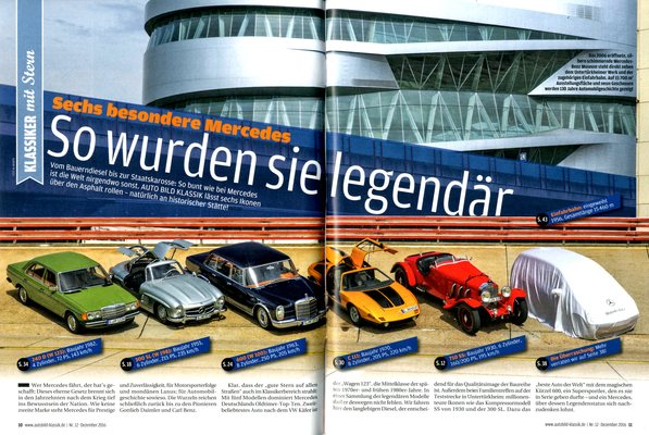 AutoBild Klassik 12/2016 - Klassiker mit Stern