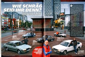 AutoBild Klassik 12/2016 - Schräghecklimousinen der Achtziger AutoBild Klassik 12/2016 - Schräghecklimousinen der Achtziger