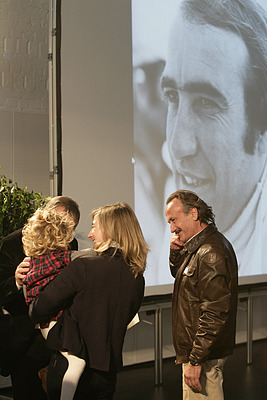 Bild Autobau Wall of Fame des Schweizerischen Rennsports - Bruder und Tochter Regazzoni