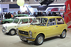 Autobianchi A 112 (1971) - neben dem AustinI 850 von 1965 - viel Platz und Fahrfreude im kompakten Auto - Techno Classica 2015