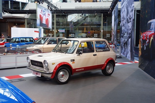Autobianchi A 112 Abarth, Prototyp, Nachbau (1970) – Ausstellung "75 Jahre Abarth" in der Autoworld Brüssel