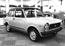Autobianchi A 112 E - edler ausgestattetes Modell "Elegante" des Basis-A 112 - am Genfer Automobilsalon 1974