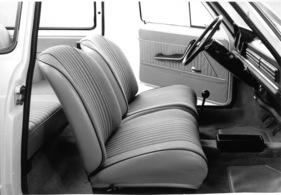 Autobianchi A 112 elegant (1974) - luxuriöse Polster