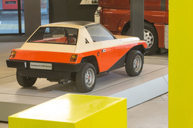 Autobianchi A112 Giovani (1973) - Prototyp von Pininfarina - Sonderschau "Italo-Design 1968-1978 - Collezione Lopresto" im Verkehrshaus Luzern 2018