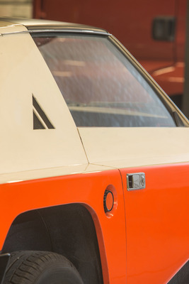 Autobianchi A112 Giovani (1973) - zweifarbig lackiert - Sonderschau "Italo-Design 1968-1978 - Collezione Lopresto" im Verkehrshaus Luzern 2018