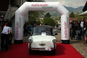 Autobianchi Bianchina (1967) - am Treffen italienischer Oldtimerautos Italiauto 2013