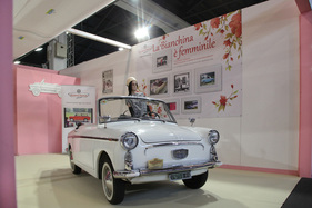 Autobianchi Bianchina Cabriolet (1967) - schön präsentiert auf dem Clubstand - Auto e Moto d'Epoca 2018