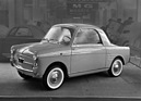 Autobianchi Bianchina - mehr Platz als der Fiat 500, von dem die Technik stammt - Genfer Autosmobilsalon 1959