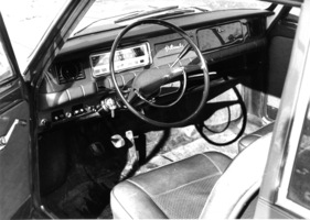 Autobianchi Primula (1965) - Blick auf den Fahrerarbeitsplatz