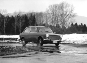 Autobianchi Primula (1965) - auf Testfahrt