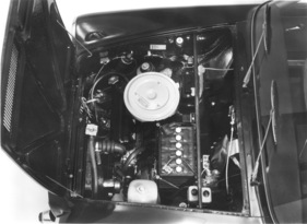 Autobianchi Primula 65C (1968) - der quer eingebaute Frontmotor