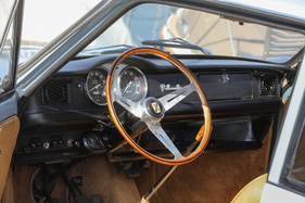 Autobianchi Primula Coupé (1966) - Cockpit mit zwei grossen Rundinstrumenten