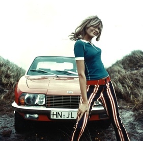 Autofotografie in den 1970er Jahren - Auch bei NSU bewarb ein Modell den Ro 80.