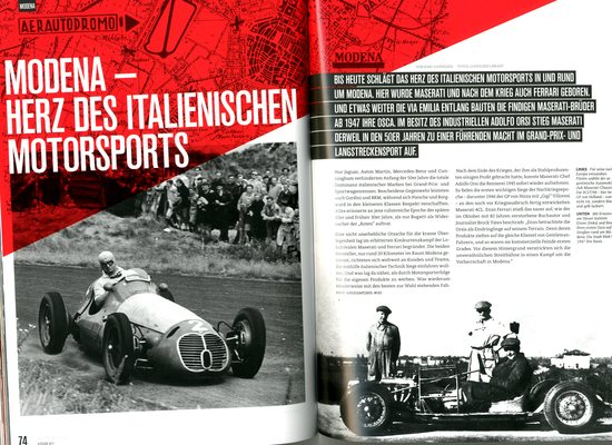 Automobilsport 11 - Modena - Herz des italienischen Motorsports