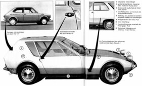Autonova GT (1964) – "hobby" erklärt, welche Merkmale es bis 1974 in den Serienautomobilbau geschafft haben