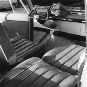 Autonova fam (1965) - Internationale Automobilausstellung (IAA) in Frankfurt 1965 - Interieur eines auf Praxisnutzen ausgelegten Experimentalfahrzeuges