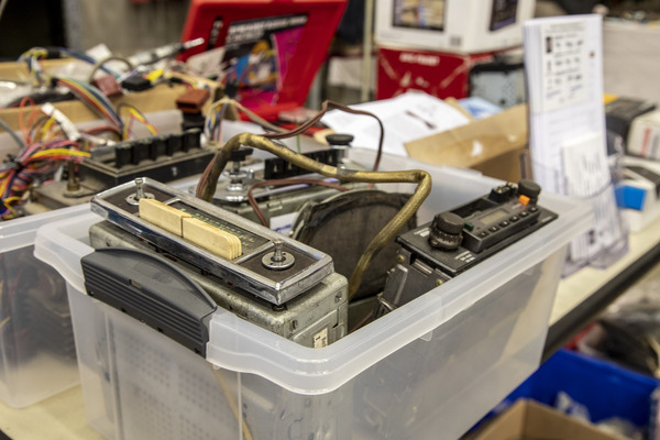 Car radios from every decade - Swiss RetroMecanika Fribourg 2022