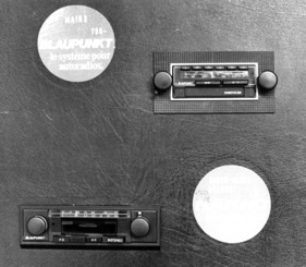 Autoradios von Blaupunkt - Genfer Automobilsalon 1976