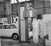 Autowaschanlage mit automatischer Steuerung von L. H. Kapp & Co - System Swisswasher - Genfer Autosalon 1967