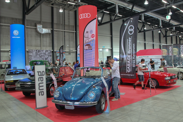 Autowelt Bachmann und die Garage Brunner vertraten die AMAG - Swiss Classic World Luzern 2017