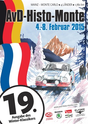 AvD-Histo-Monte 2015 - Plakat