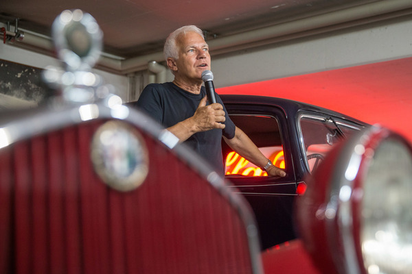 Axel Marx schwelgt in Erinnerungen - Clubanlass Alfa Romeo Club (17. bis 19. August 2018)