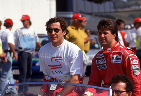Ayrton Senna und Michael Andretti