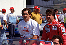 Ayrton Senna und Michael Andretti