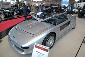 Aztec Barchetta (1992) - Einzelstück, mit Strassenzulassung und abnehmbarem Sonnendach (Retro Classics Bavaria 2017 in Nürnberg)