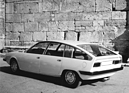 BMC 1800 Berlina Aerodinamica Pininfarina (1967) - durchscheinende Flächen hinter der hinteren Türe